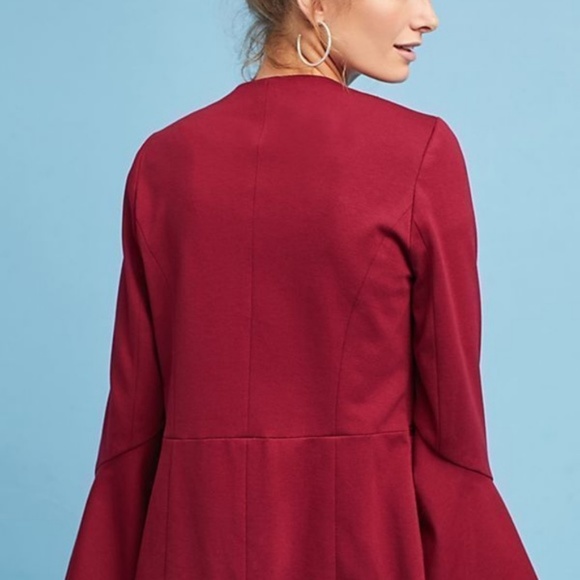 Anthropologie Aria Bell-Sleeve Jacket size SP PS petite new with tag - Picture 3 of 9